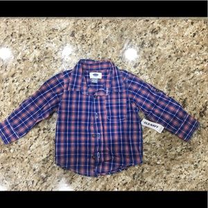 Old navy boys 18-24 month button down shirt